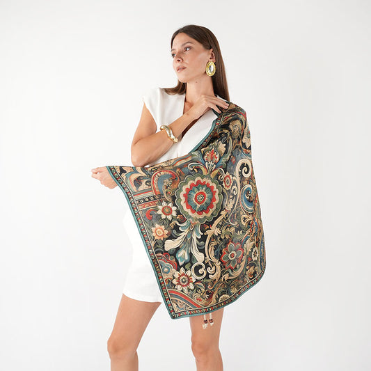 Place Memory %100 İpek Fular