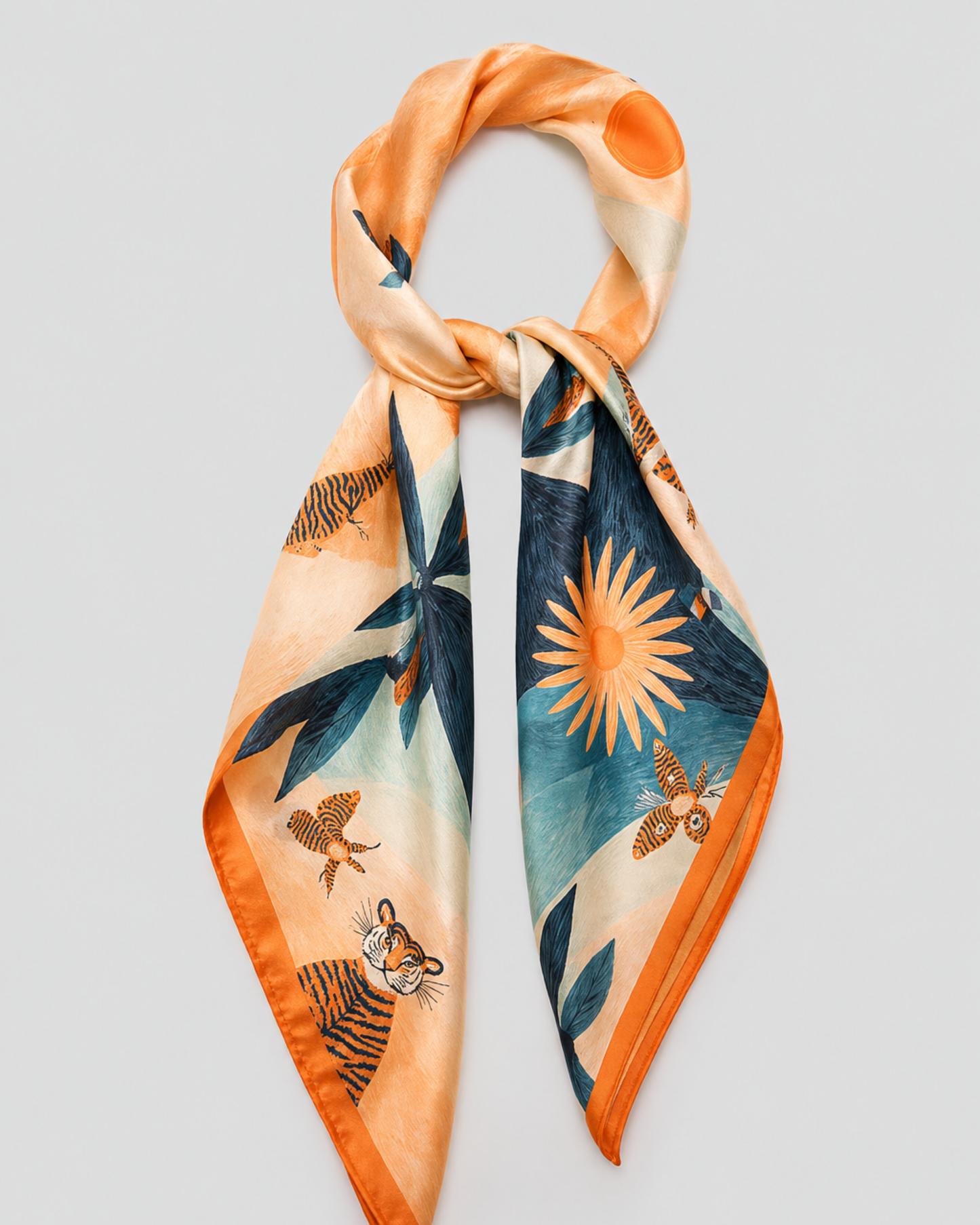 Tropic Mirage %100 İpek Fular