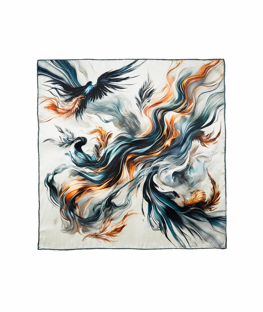 Rise of Phoenix %100 İpek Fular
