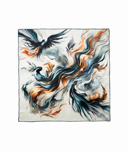 Rise of Phoenix %100 İpek Fular